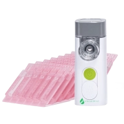 vocal mist nebulizer and saline refill packets